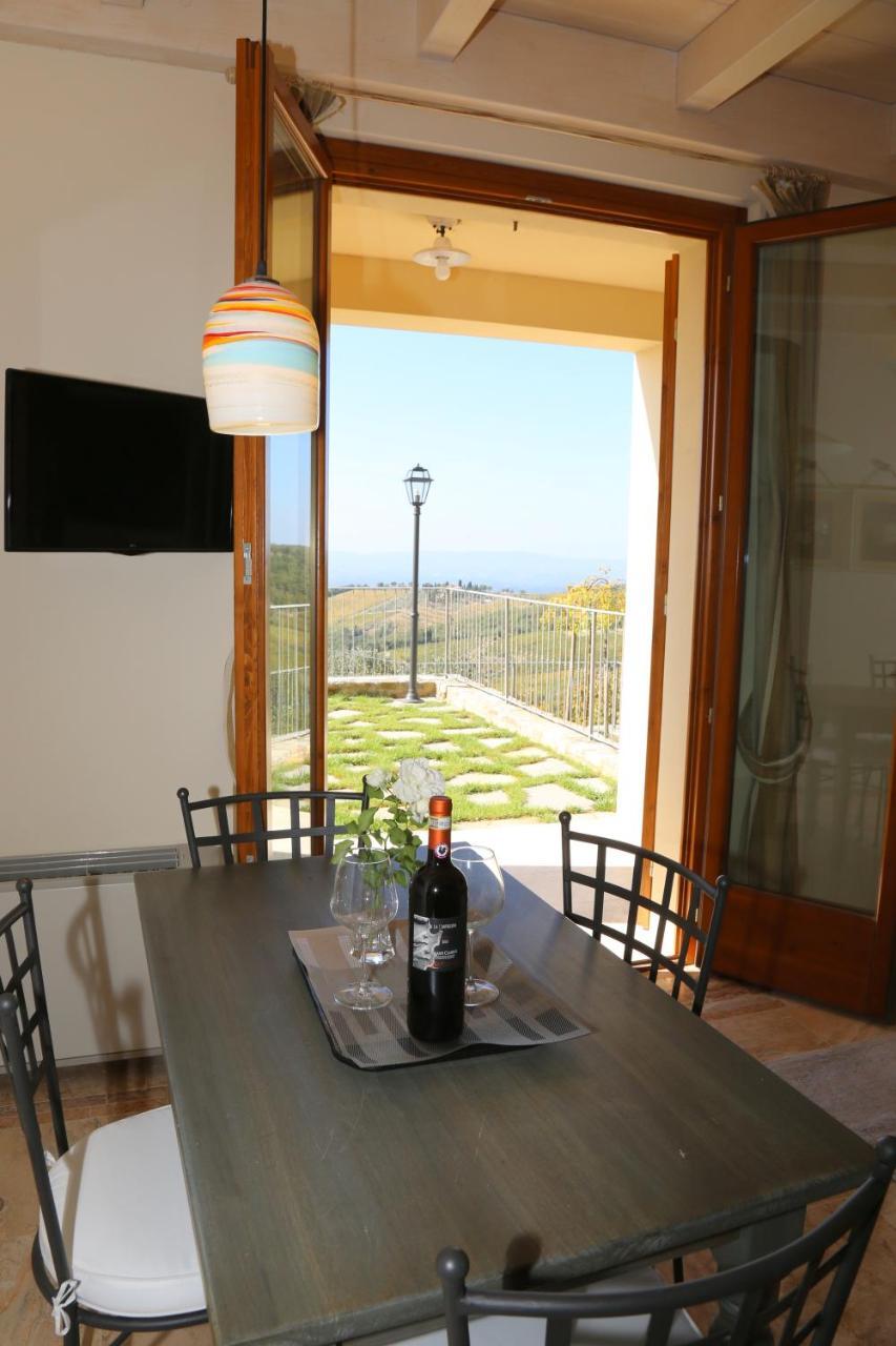Casa Vacanze Squarcialupi Castellina in Chianti Eksteriør bilde