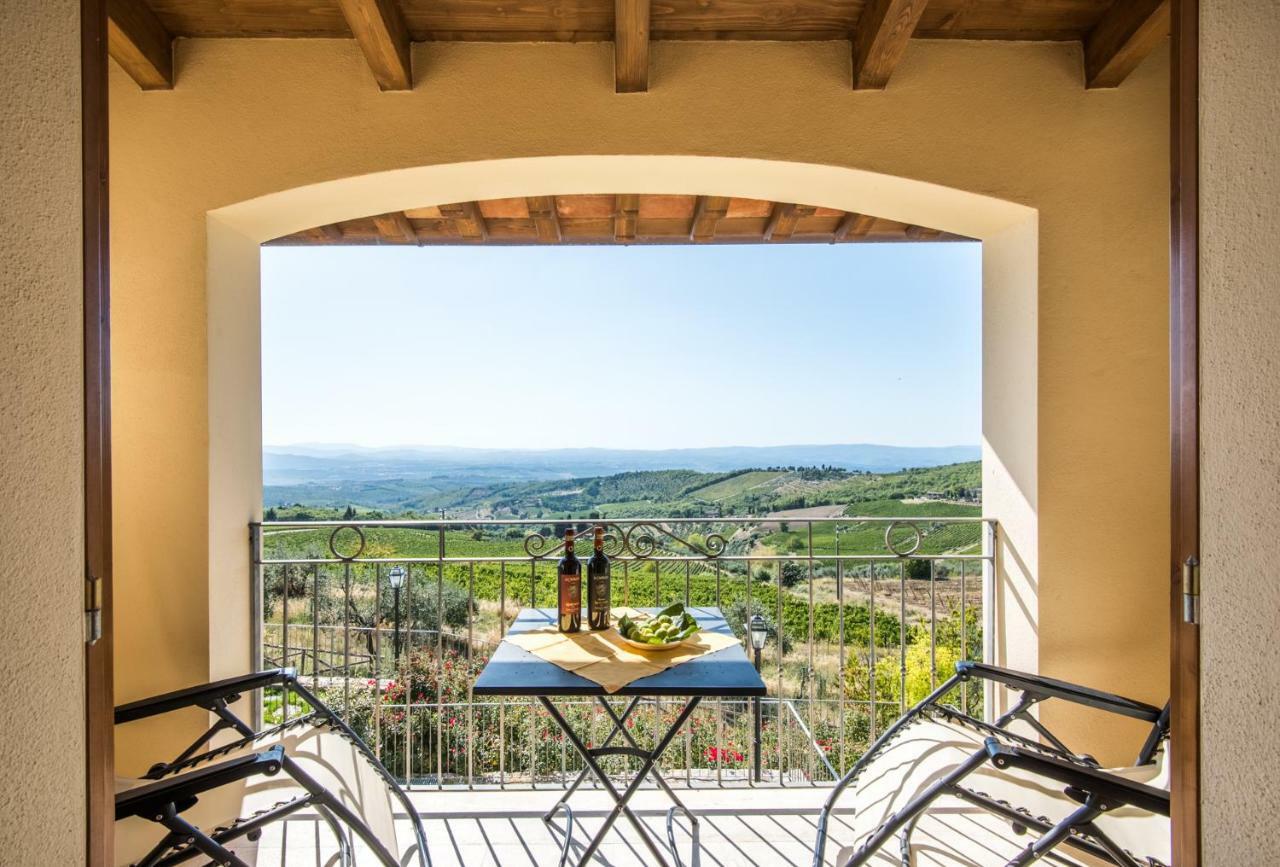 Casa Vacanze Squarcialupi Castellina in Chianti Eksteriør bilde
